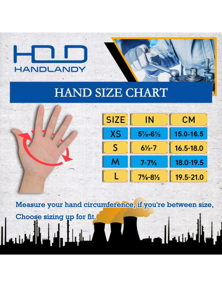 Guantes de Trabajo Handlandy para Mujeres Talla Mediana Rosa