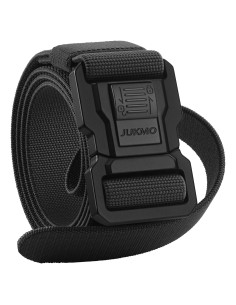 Cinturón Táctico JUKMO Nylon Elástico 106.68 cm Negro
