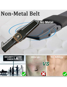 Cinturón Táctico Nylon WYuZe 2 Piezas Ajustable 3.81 cm 2