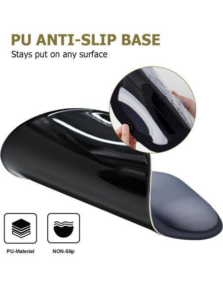 Alfombrilla de Ratón Ergonómica NEENALO con Reposamuñecas