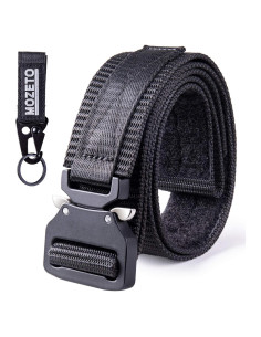 Cinturón Táctico MOZETO para Hombres 3.81 cm Nylon EDC