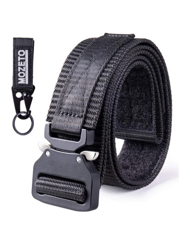 Cinturón Táctico MOZETO para Hombres 3.81 cm Nylon EDC