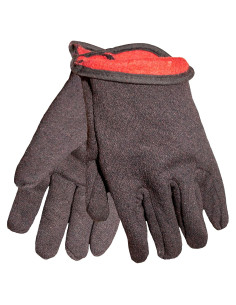 Guantes de Trabajo Invierno G & F Grande Forro Polar Rojo