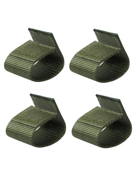 Sujetadores de Cinturón TACNEX 4 PCS Nylon 5-7 cm