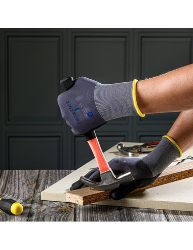 Guantes de Trabajo Promedix P Nitrilo Medianos 3 Pares