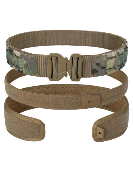 Cinturón Táctico YAKEDA - Nylon Acolchado Ajustable 73-114 cm