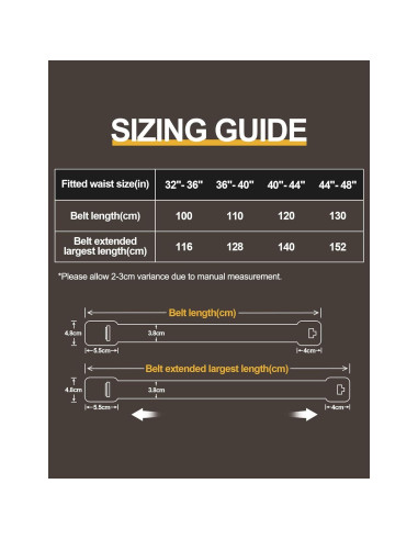 Cinturón Elástico para Hombres BT3 Gris 3,81 cm Ajustable