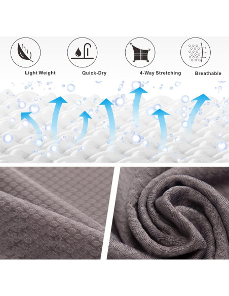 Capa Base Sin Mangas bpbtti para Ciclismo y Correr - Gris