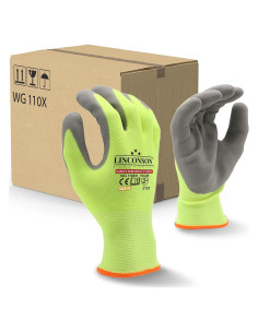 Guantes de Trabajo Linconson Wg110x 12 Piezas Verde