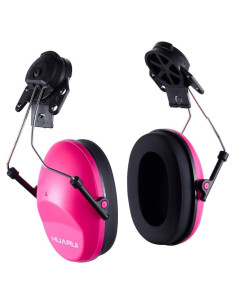 Auriculares de Protección Auditiva Marca X - Rosa - Ajustables