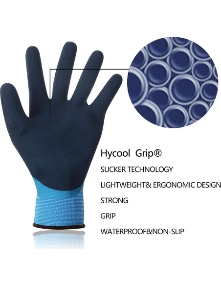 Guantes Impermeables DS Safety para Invierno Talla Mediana