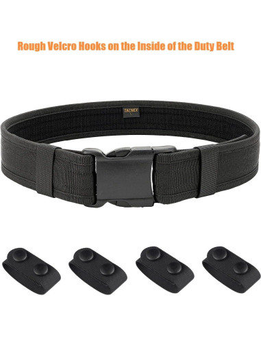 Cinturón de Deber TACNEX 5 cm Nylon 4 Sujetadores Seguridad