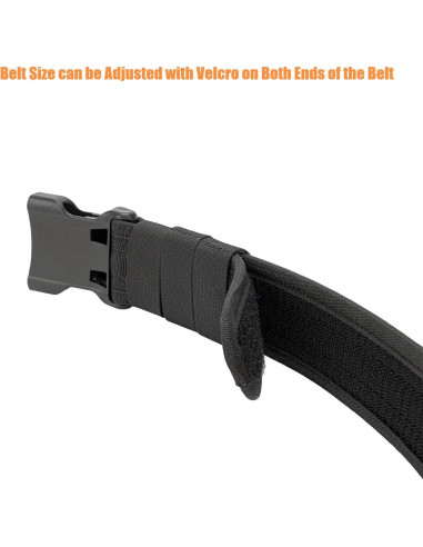 Cinturón de Deber TACNEX 5 cm Nylon 4 Sujetadores Seguridad