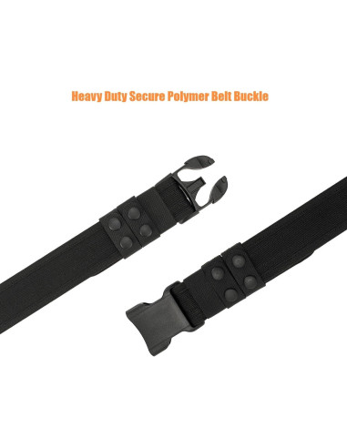 Cinturón de Deber TACNEX 5 cm Nylon 4 Sujetadores Seguridad