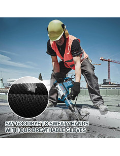 Guantes de Trabajo OZERO Unisex Táctiles para Jardinería 2