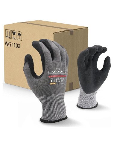 Guantes de Trabajo Linconson Wg110x 12 Piezas Seguridad