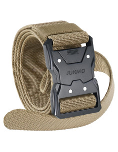 Cinturón Táctico JUKMO de Nylon 4.5 cm para Trabajo Militar