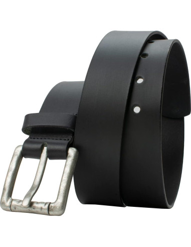 Cinturón Pathfinder - Cuero Grano Completo 38mm Negro