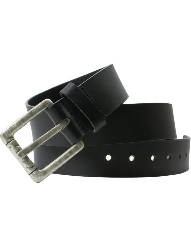 Cinturón Pathfinder - Cuero Grano Completo 38mm Negro