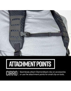 Tirantes Deluxe Diamondback para Cinturones de 10 a 15 cm 2