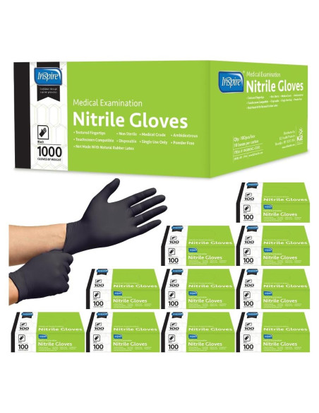 Guantes de Nitrilo Inspire | Desechables y Resistentes