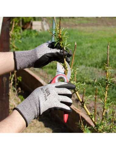 Guantes de Trabajo Acktra WG014 Resistentes a Cortes Nivel 5