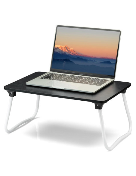Escritorio portátil plegable ZEAPTAC para laptop - Negro