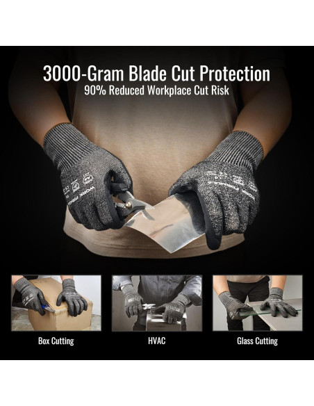 Guantes Resistentes a Cortes Cutfml02 - Paquete de 2, Unisex