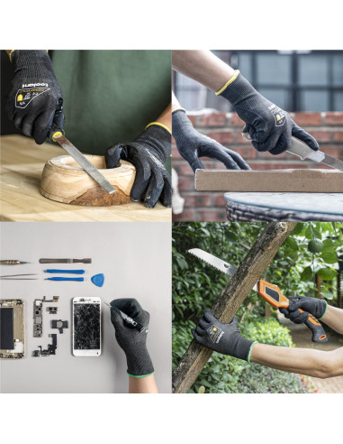 Guantes de Trabajo Toolant TA02018002 Anti-Corte A4 Gris