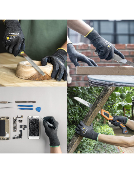 Guantes de Trabajo Toolant TA02018002 Anti-Corte A4 Gris
