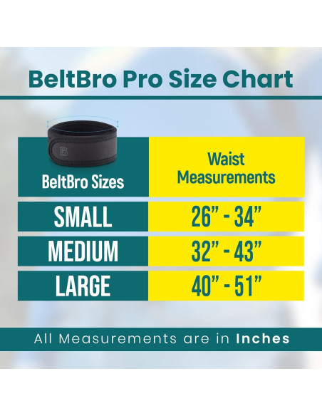 Cinturón BeltBro Pro Ajustable Invisible para Hombres y Mujeres