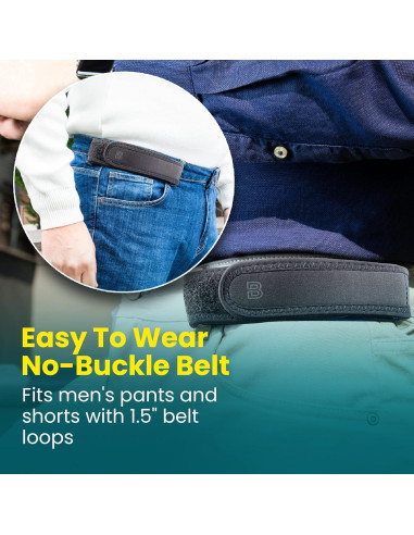Cinturón BeltBro Pro Ajustable Invisible para Hombres y Mujeres