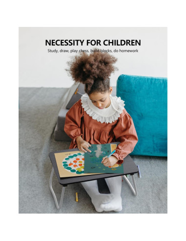 Escritorio portátil plegable ZEAPTAC para laptop - Negro