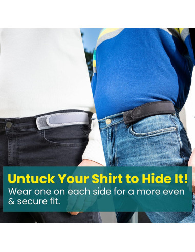 Cinturón BeltBro Pro Ajustable Invisible para Hombres y Mujeres