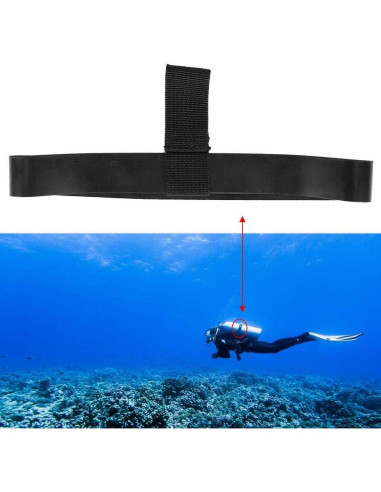 Banda Retenedora de Manguera VBESTLIFE 35 cm para Buceo