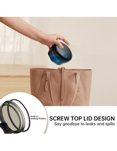 Estuche de Limpieza para Dentaduras EZEELAI Negro Transparente 2