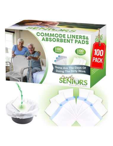 Forros de Comoda Simply Seniors 100 Unidades con Almohadillas