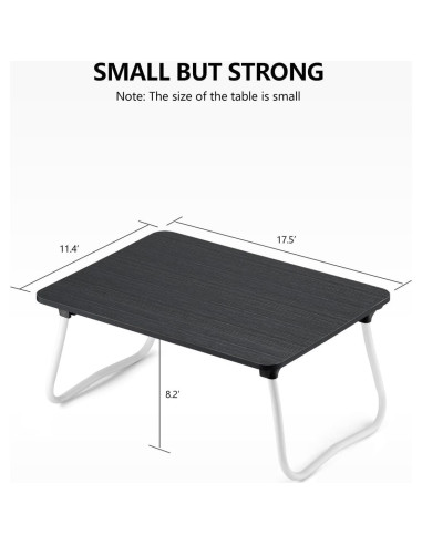 Escritorio portátil plegable ZEAPTAC para laptop - Negro