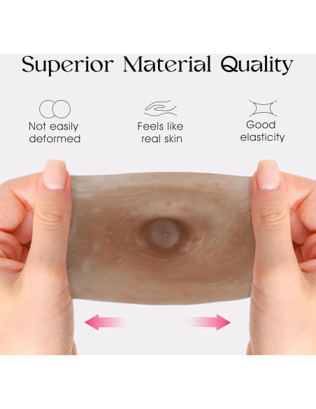 Nipples Silicona Adhesiva Reutilizables Vollence Mediano