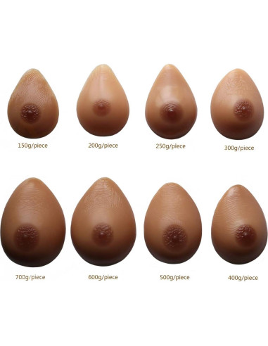 Formas de Pecho Silicona Ecoup 800g Copa 34D/36C/38B