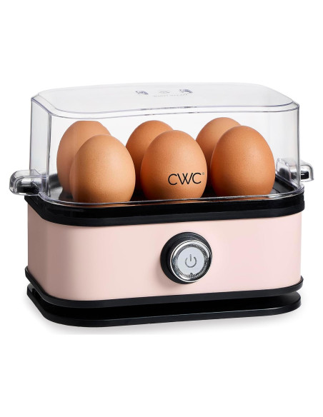 Cocedor de Huevos COOK WITH COLOR 210W Rosa 6 Huevos