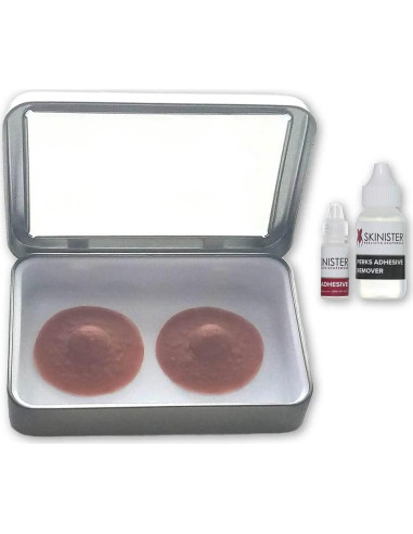 Pezones Prostéticos Perks | Silicona Rosa Grande