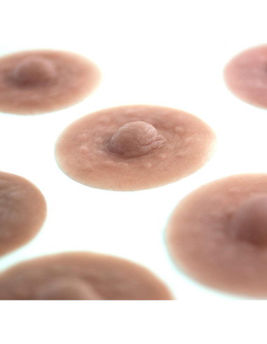Pezones Prostéticos Perks | Silicona Rosa Grande