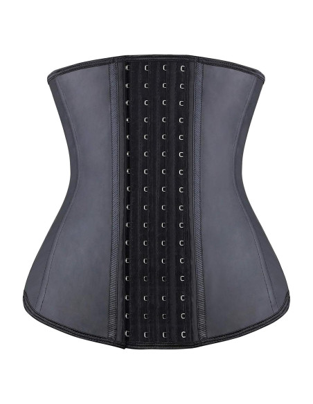 Faja Moldeadora YIANNA para Mujeres Negro 4 Ganchos