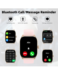 Reloj Inteligente Othalne P68 1.85" Bluetooth Salud IP68 2