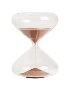 Temporizador de Arena Intelligent Change 5 Minutos Vidrio Blanco