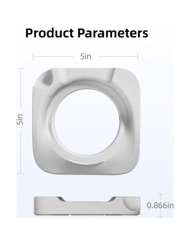 Soporte de Escritorio ELETIUO para Mac Mini M4/M4 Pro 2024