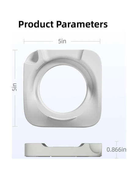 Soporte de Escritorio ELETIUO para Mac Mini M4/M4 Pro 2024