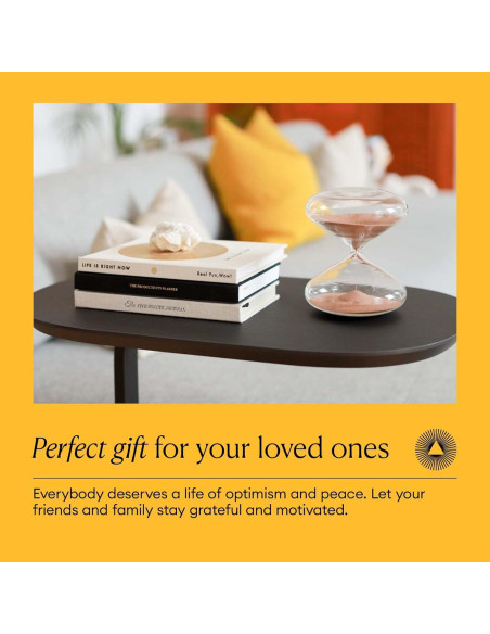 Temporizador de Arena Intelligent Change 5 Minutos Vidrio Blanco