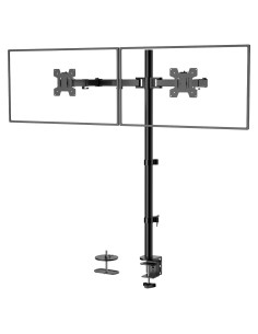 Soporte Doble para Monitor WALI Ajustable hasta 68,58 cm